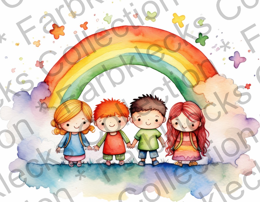 Motivtransfer 2092 Regenbogenkinder